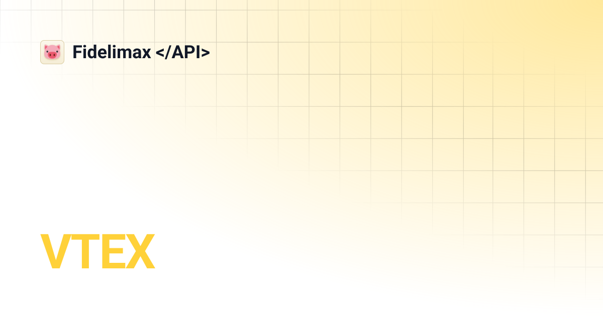 VTEX | Fidelimax